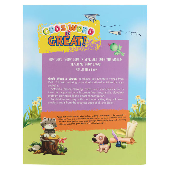 GODS WORD IS GREAT ACTIVITY BOOK