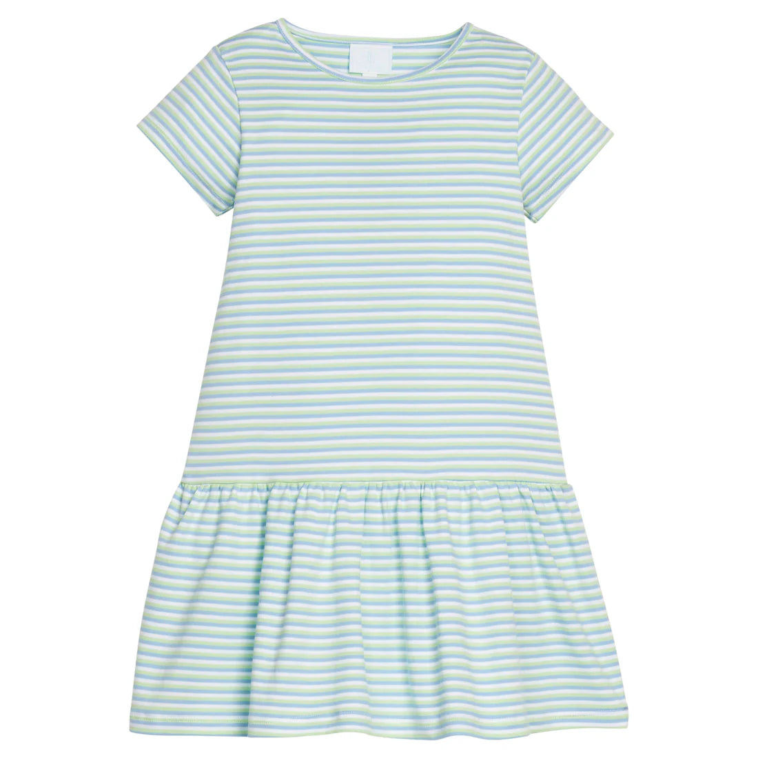 KARI TSHIRT DRESS GREENVIEW STRIPE