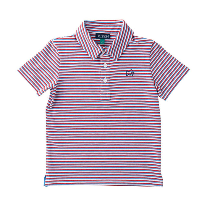 RED WHITE & BLUE POLO