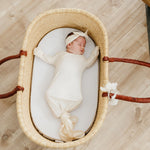 COPPER PEARL YUMA KNIT HEADBAND BOW
