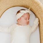 COPPER PEARL YUMA KNIT HEADBAND BOW