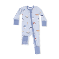 BASEBALLS PLAYING BASEBALL CONVERTIBLE ROMPER