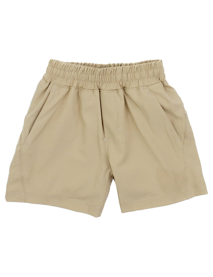 PROPERLY TIED BOYS COURT SHORT KHAKI