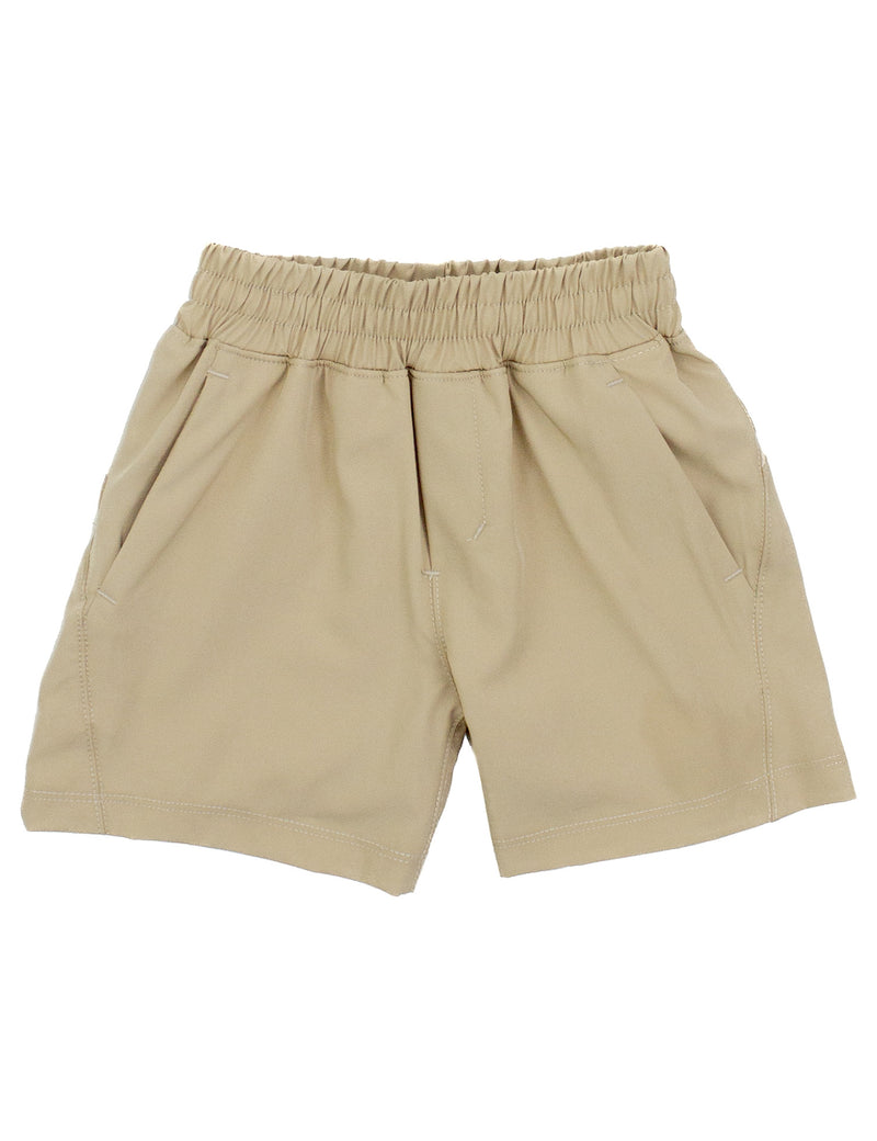PROPERLY TIED BOYS COURT SHORT KHAKI
