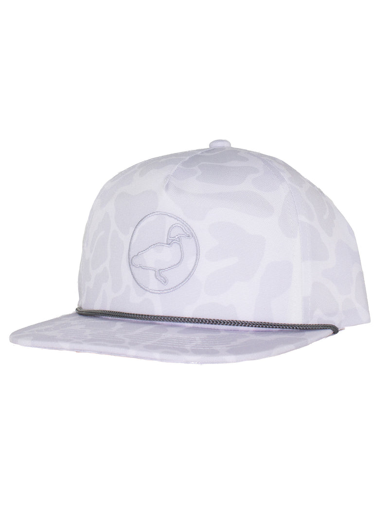 PROPERLY TIED YOUTH ROPE HAT POLAR CAMO