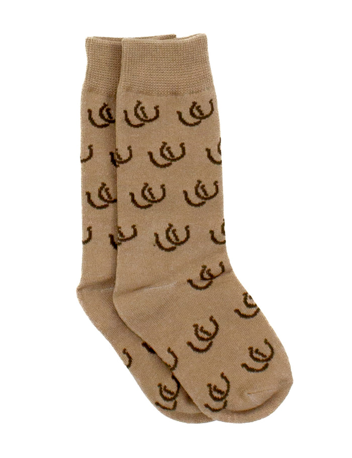 PROPERLY TIED LUCKY DUCKS SOCK HORSESHOE
