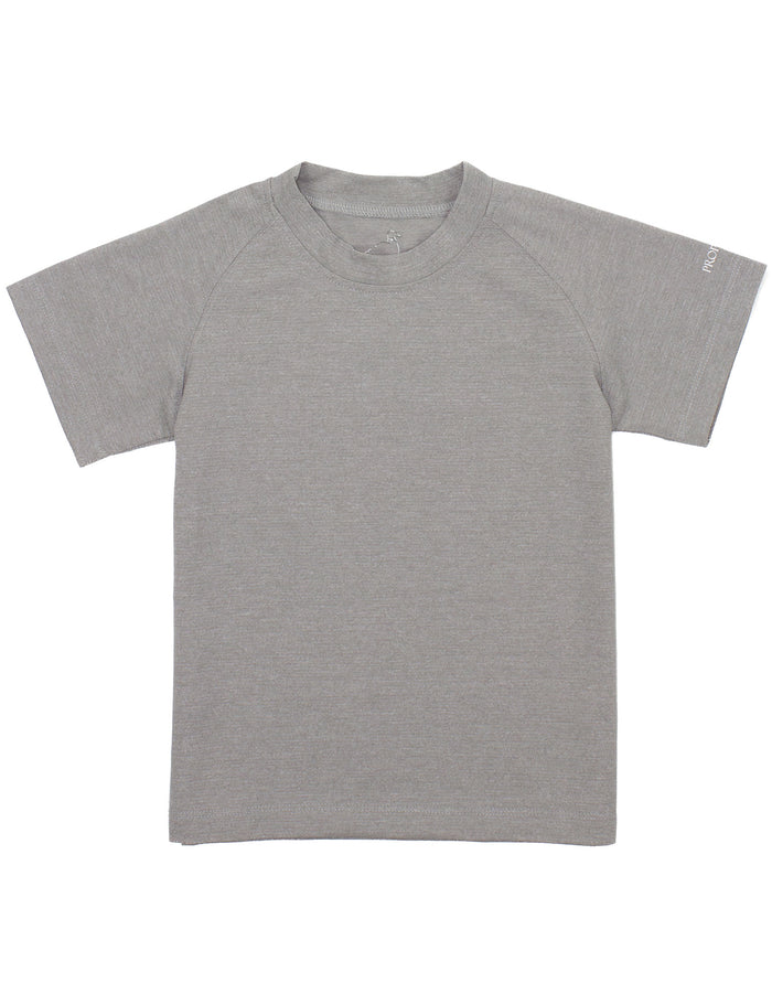 PROPERLY TIED LD PDQ TEE SS CHROME GREY