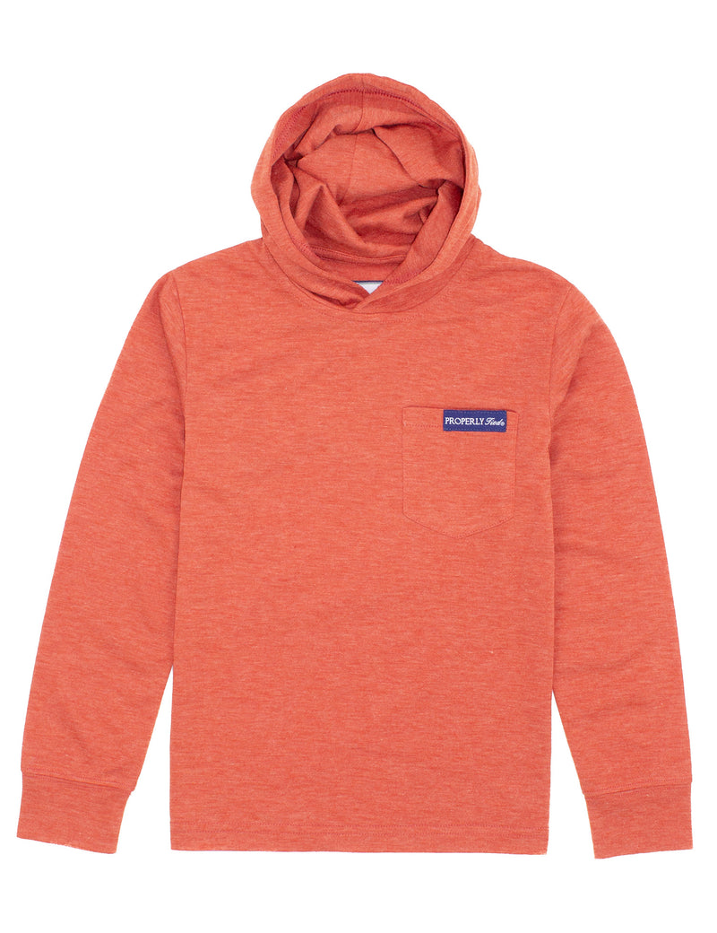 PROPERLY TIED PORTLAND HOODIE RUST