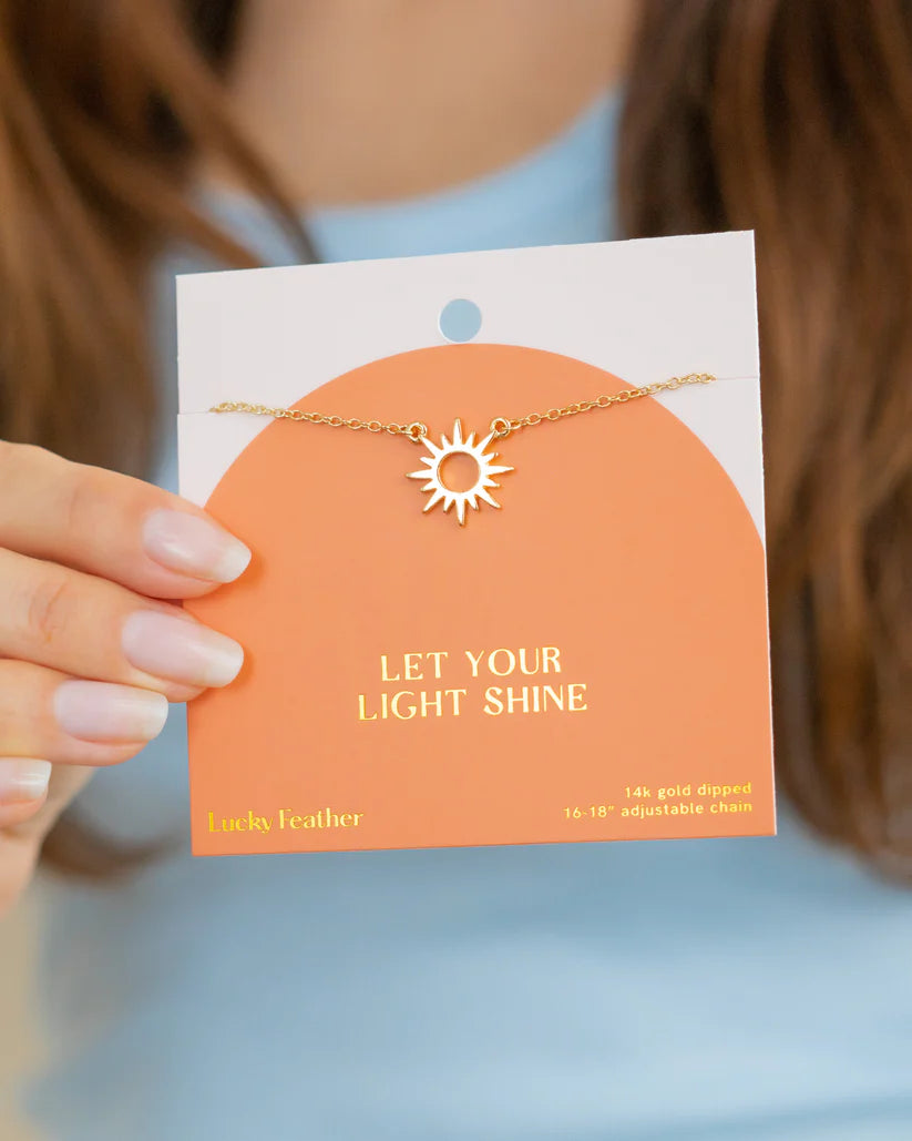 Faith Necklace - Let Your Light Shine