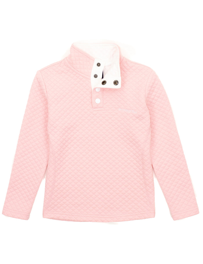 PROPERLY TIED GIRLS SOCIAL PULLOVER LIGHT PINK