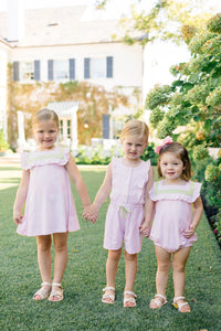 PINK WITH GREEN STRIPE GIRLS BUBBLE