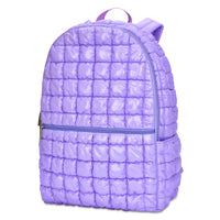 ISCREAM LAVENDER SHINY PUFFER BACKPACK