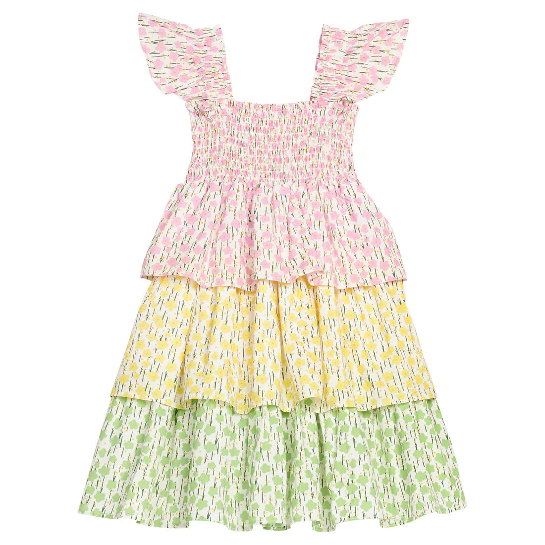 LEELEE DRESS DARIEN DAISIES