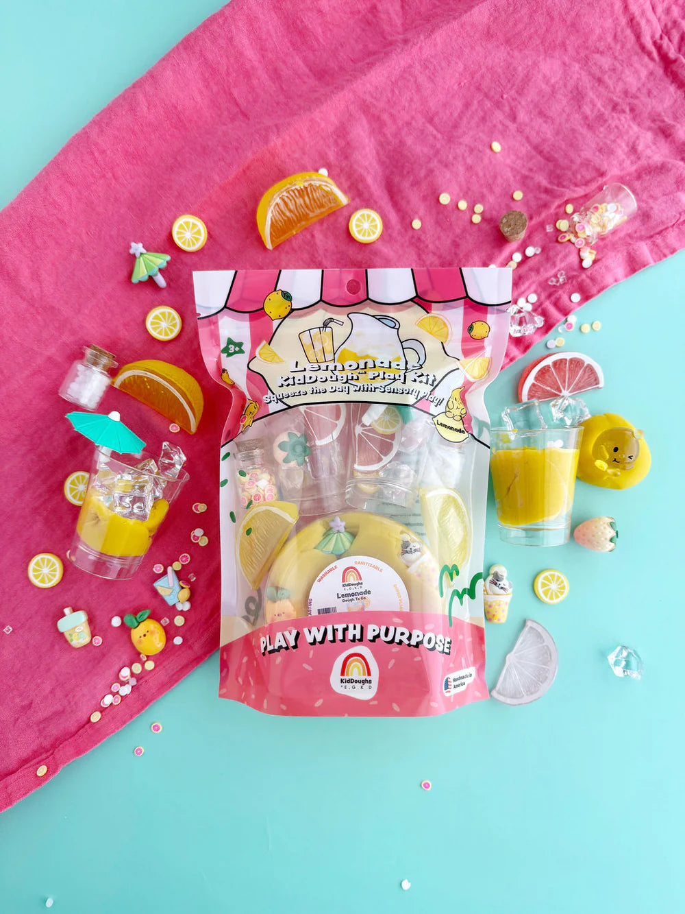 LEMONADE KIDDOUGH PLAY KIT