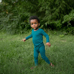 KYTE BABY LONG SLEEVE PAJAMAS IN LOCH