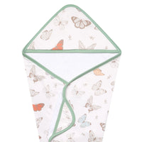 COPPER PEARL LUNA PREMIUM BABY KNIT HOODED TOWEL