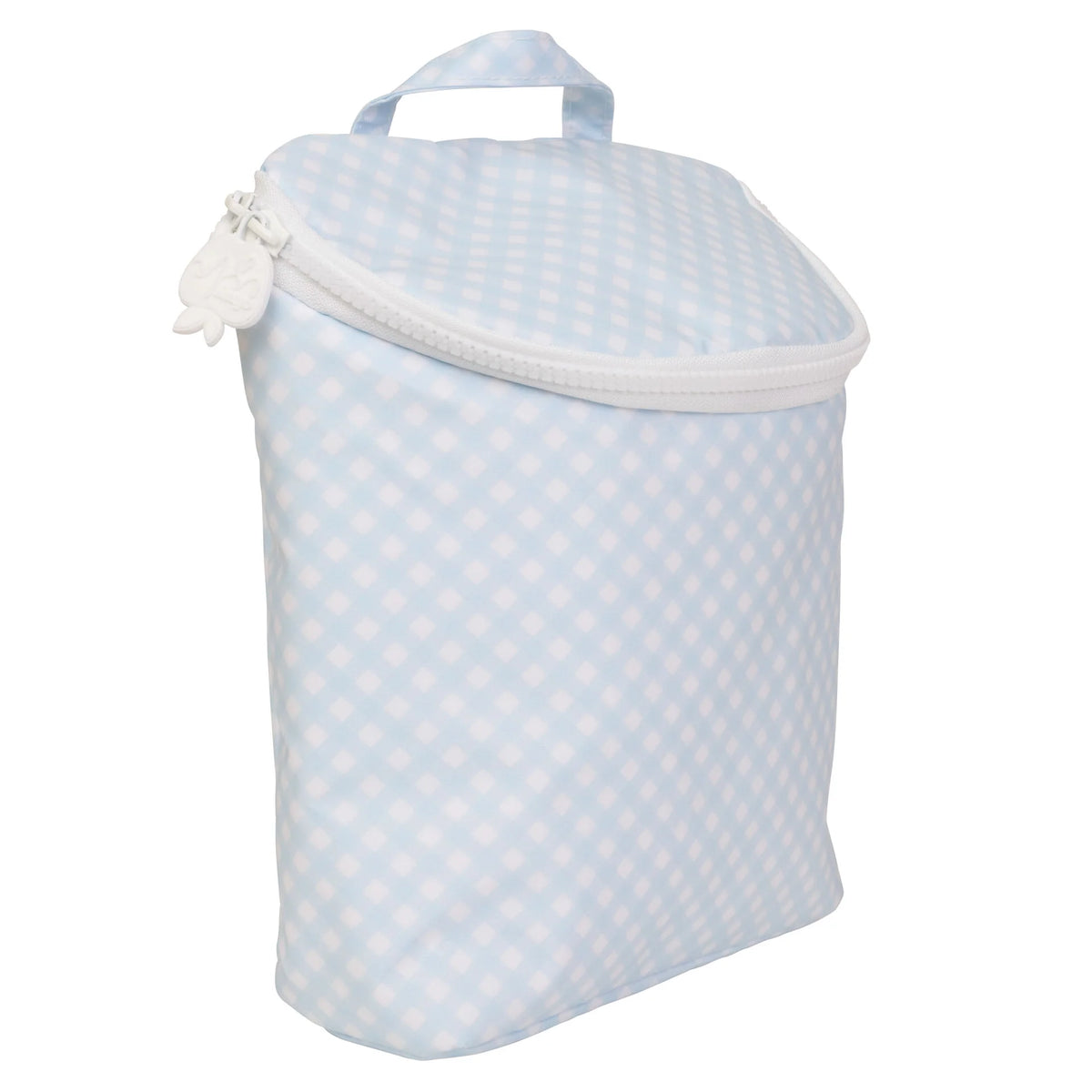 APPLE OF MY ISLA THE BOTTLE BAG LIGHT BLUE STRIPE