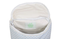 APPLE OF MY ISLA THE BOTTLE BAG LIGHT BLUE STRIPE