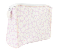 APPLE OF MY ISLA THE GO BAG LARGE LAVENDER DAISIES