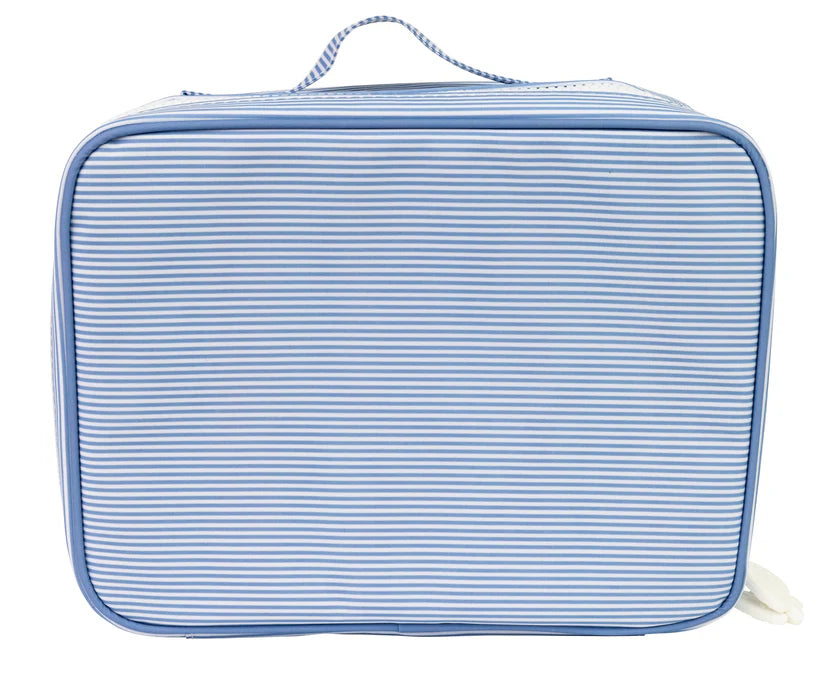 APPLE OF MY ISLA THE LUNCHBOX NAVY MINI STRIPE
