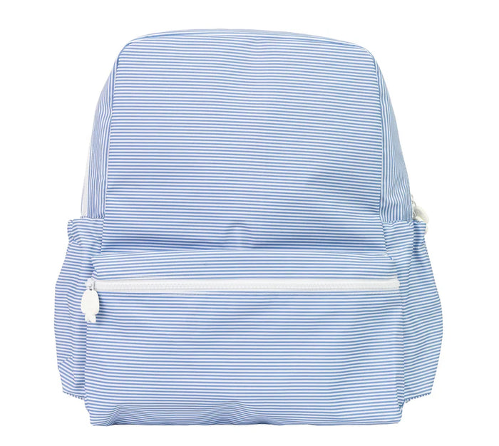 APPLE OF MY ISLA THE BACKPACK LARGE NAVY MINI STRIPE