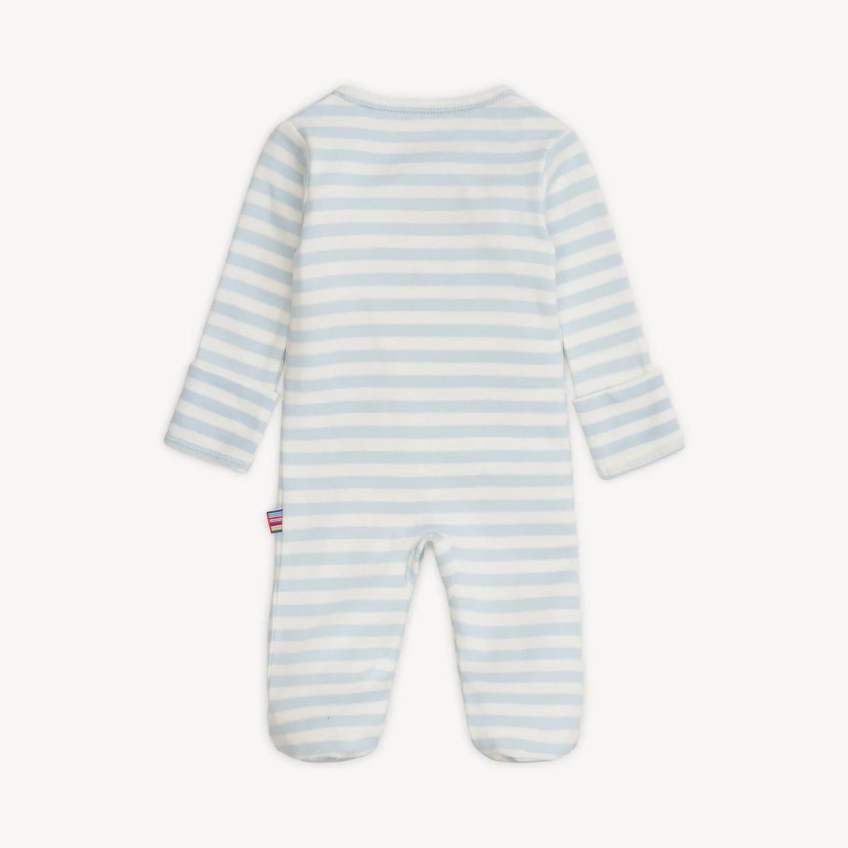 MAGNETIC ME BLUE STRIPE ORGANIC FOOTIE