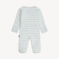 MAGNETIC ME BLUE STRIPE ORGANIC FOOTIE