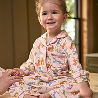 Magnetic Me Leopard Queens Long Pant PJ w/Piping