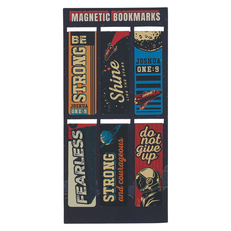 BE STRONG MAGNETIC BOOKMARKS