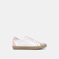 SHUSHOP MIA KIDS  LIGHT PINK SNAKE SNEAKER