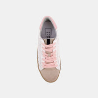 SHUSHOP MIA KIDS  LIGHT PINK SNAKE SNEAKER