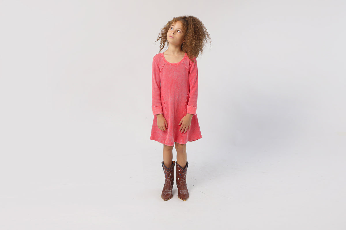 JOYOUS & FREE MIA DRESS CORAL