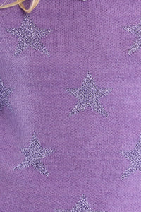 Girls Knitted Sweater Purple