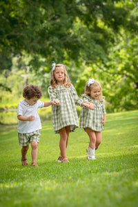 The Oaks John Mallard Grove Plaid Short Set