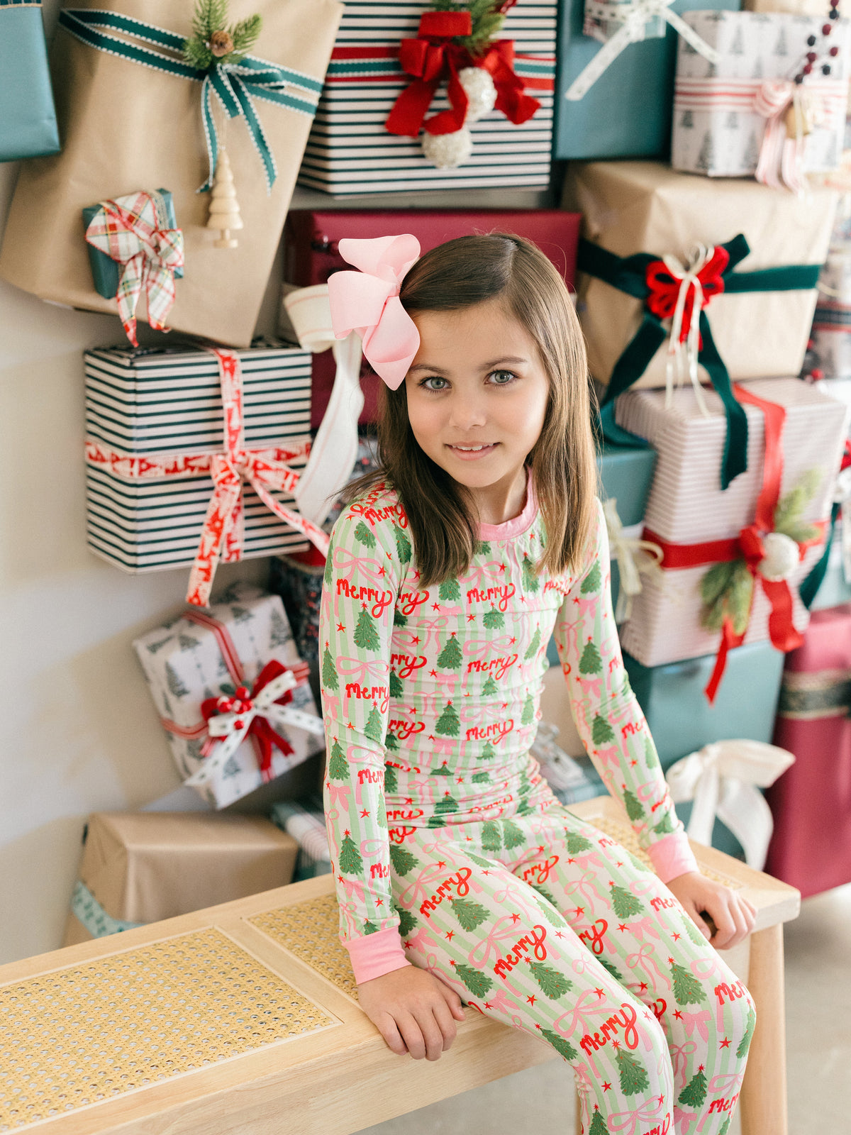 Poppy Kids Merry and Bright PJ Set