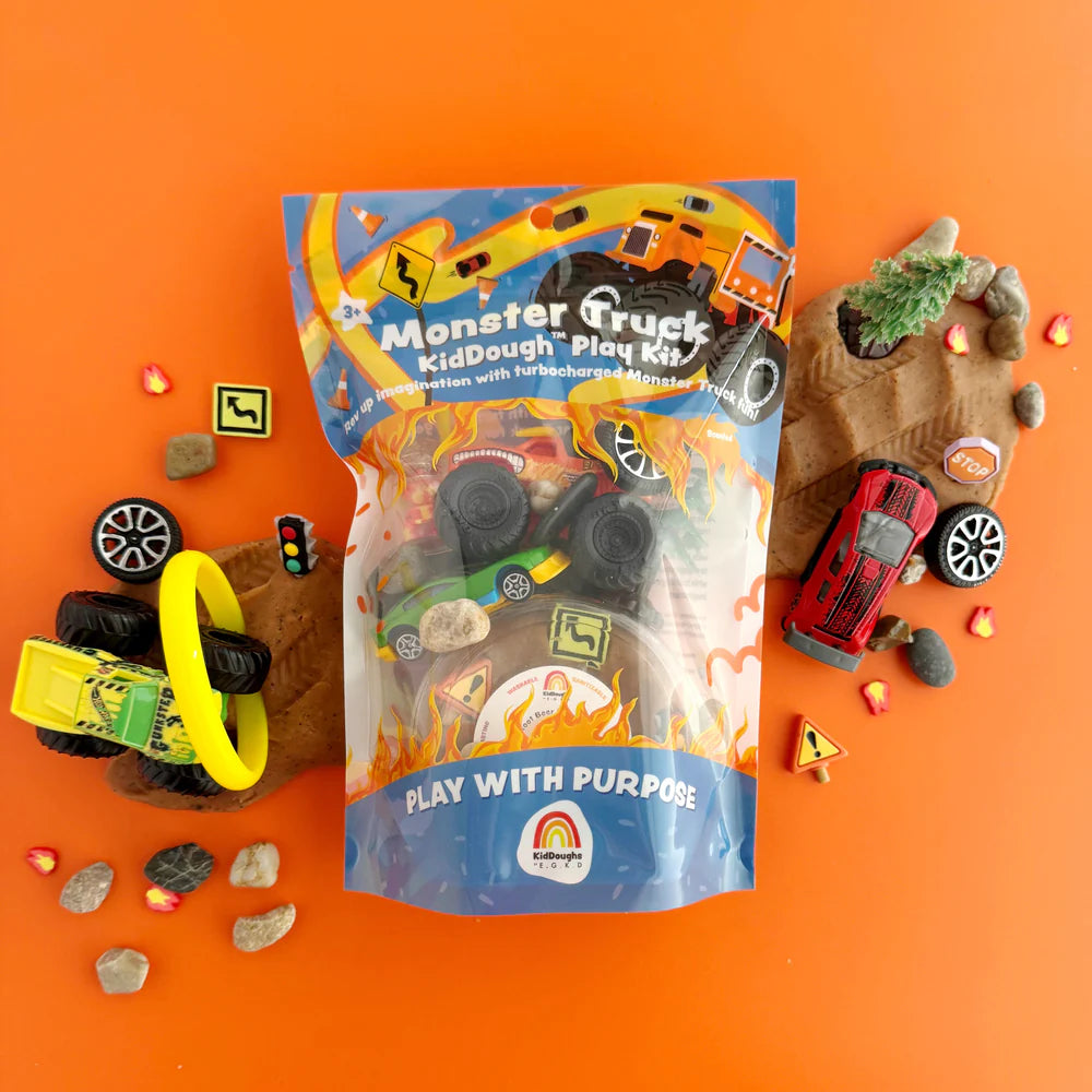 MONSTER TRUCK KIDDOUGH PLAY KIT