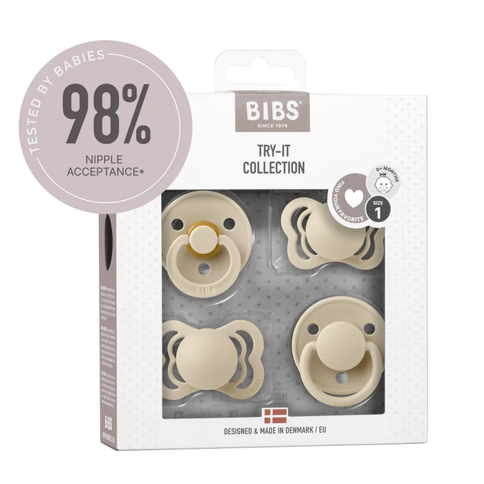 BIBS TRY IT COLLECTION VANILLA
