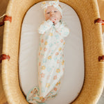 COPPER PEARL DAISY KNOTTED GOWN