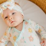 COPPER PEARL DAISY KNOTTED GOWN