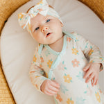 COPPER PEARL DAISY KNOTTED GOWN