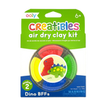 OOLY CREATIBLES D.I.Y. AIR-DRY CLAY KIT DINO BFF'S SET OF 4