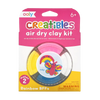 OOLY CREATIBLES D.I.Y. AIR-DRY CLAY KIT RAINBOW BFF'S SET OF 4