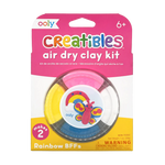 OOLY CREATIBLES D.I.Y. AIR-DRY CLAY KIT RAINBOW BFF'S SET OF 4