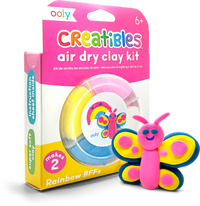 OOLY CREATIBLES D.I.Y. AIR-DRY CLAY KIT RAINBOW BFF'S SET OF 4