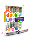 OOLY DOUBLE UP! DOUBLE-ENDED CRAYON SET OF 6/12 COLORS