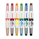 OOLY DOUBLE UP! DOUBLE-ENDED CRAYON SET OF 6/12 COLORS