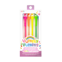 OOLY YUMMY YUMMY SCENTED GEL PENS NEON SET OF 8