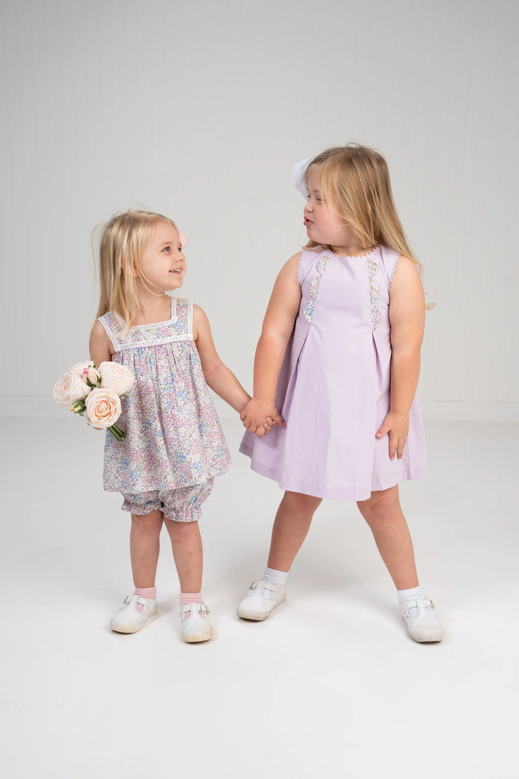 THE OAKS RYLEIGH LILAC FLORAL BLOOMER SET