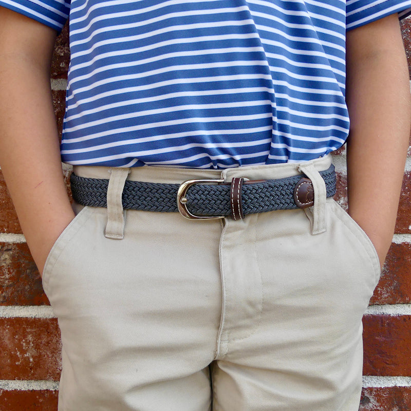 ROOSTA THE LIL SCOTTSDALE KIDS WOVEN STRETCH BELT