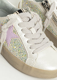 SHUSHOP PAULA MINI IRIDESCENT SNEAKER